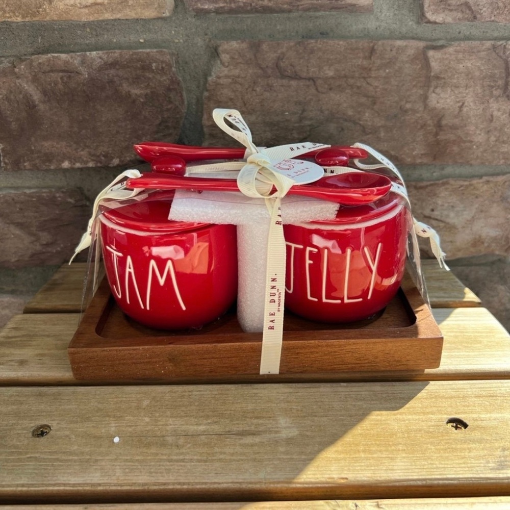 Rae Dunn Jelly and Jam Set